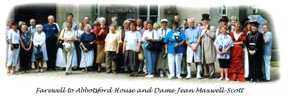 Farewell to Abbotsford House and Dame Jean Maxwell-Scott