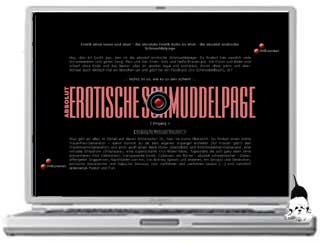 Absolut erotische Schmuddelpage